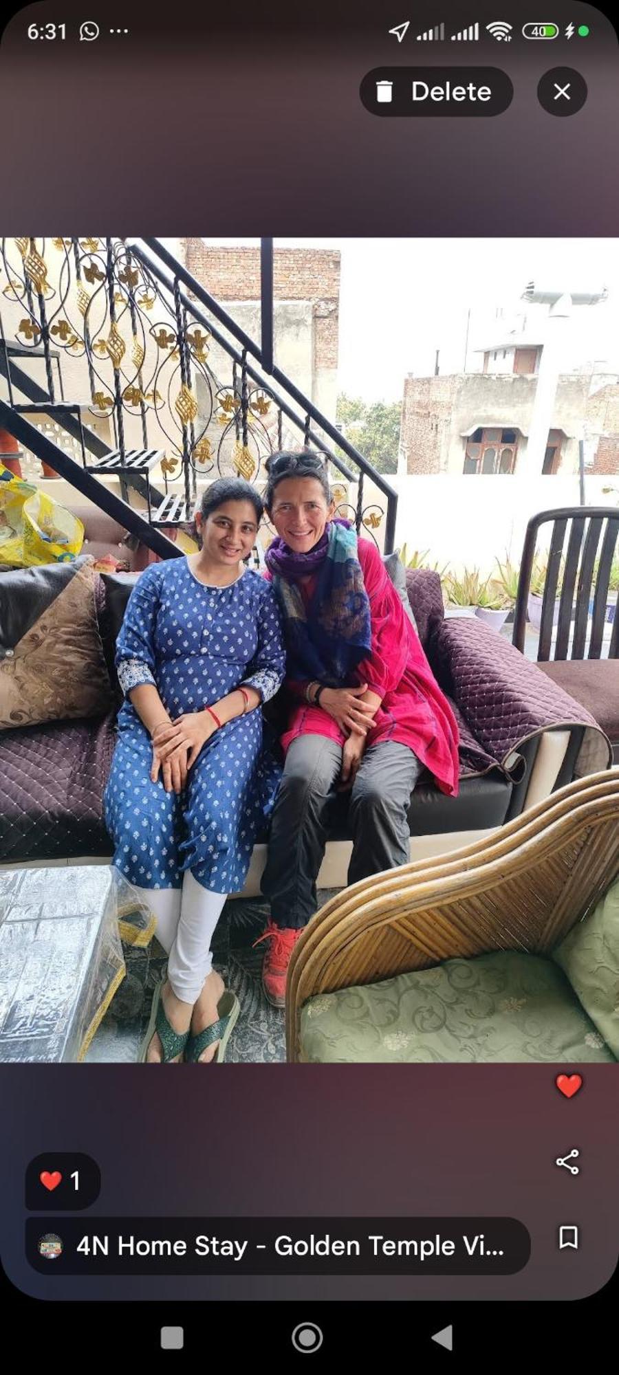 4N Homestay- Golden Temple View Amritsar Exteriér fotografie